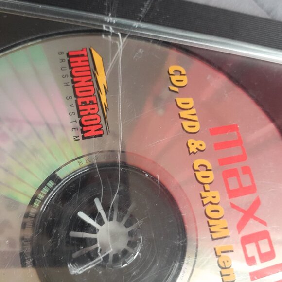 Maxwell CD DVD & CD-ROM Lens Cleaner Thunderon Brush System CD-340 Video Games - Picture 4 of 6